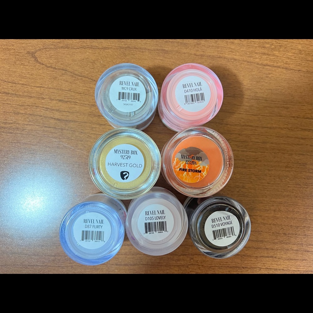 Revel nail dip powders